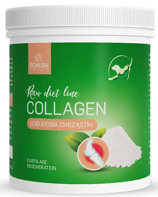 Pokusa RawDietLine Kolagen (Collagen) dla psa i kota op. 200g Obniżka ceny