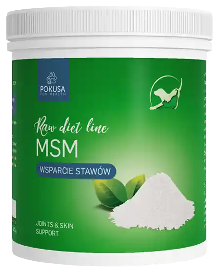 Darmowy zwrot Pokusa RawDietLine MSM dla psa i kota op. 300g