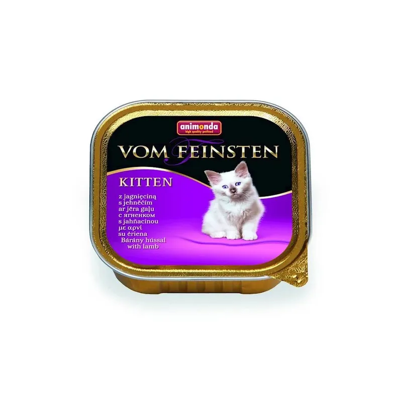 Wybór klientów ANIMONDA FEINSTEN KITTEN JAGNIĘCINA 100G KOT