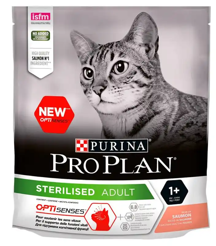 Tylko do końca tygodnia Pro Plan Cat Sterilised Optisenses Salmon Sucha Karma dla kota op. 400g WYPRZEDAŻ
