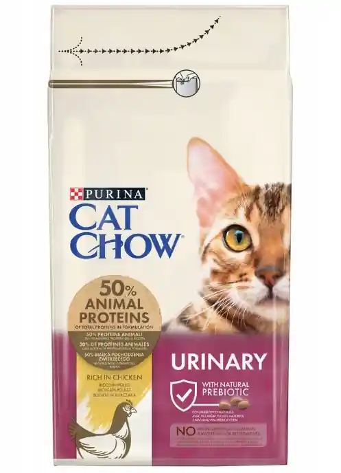 Purina Cat Chow Adult Urinary Sucha Karma dla kota op. 15kg + Rękawica Pielęgnacyjna GRATIS Super okazja