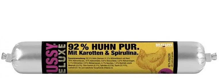 Do wyczerpania zapasów Pussy Deluxe Huhn Pur Mokra Karma dla kota op. 100g