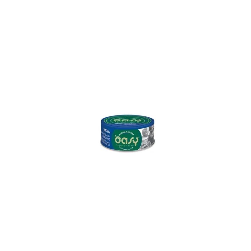 Tani OASY KOT PUSZKA - MORE LOVE SARDYNKI Z WARZYW. 70G