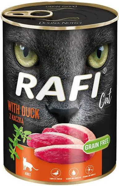 Okazja Rafi Cat Adult Kaczka Mokra Karma dla kota op. 400g
