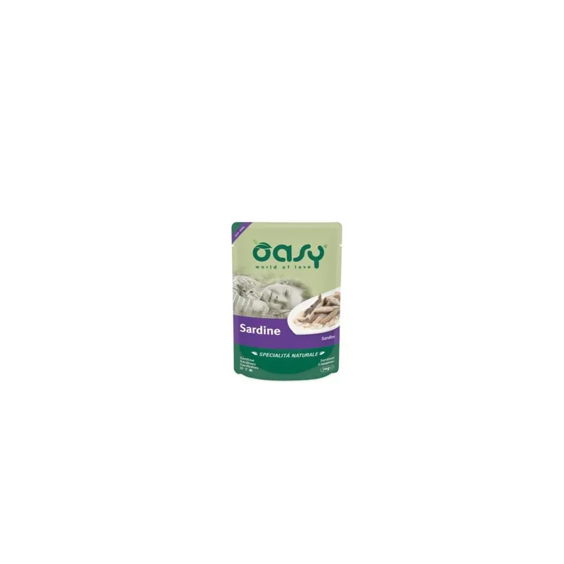 OASY NATURAL SASZETKA - SARDYNKI 70G Rabat
