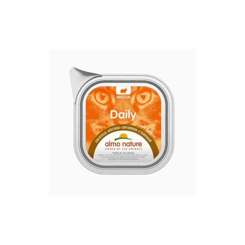 Ograniczona ilość AL DAILY CIELĘCINA 100G KOT