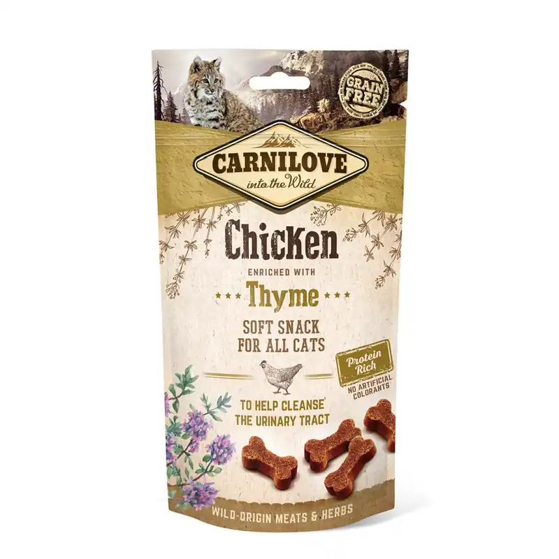 Carnilove Cat Soft Snack Chicken & Thyme 50g Najlepsza cena