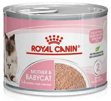 Royal Canin Mother&Babycat Mousse Mokra Karma dla kociąt op. 195g Cena promocyjna