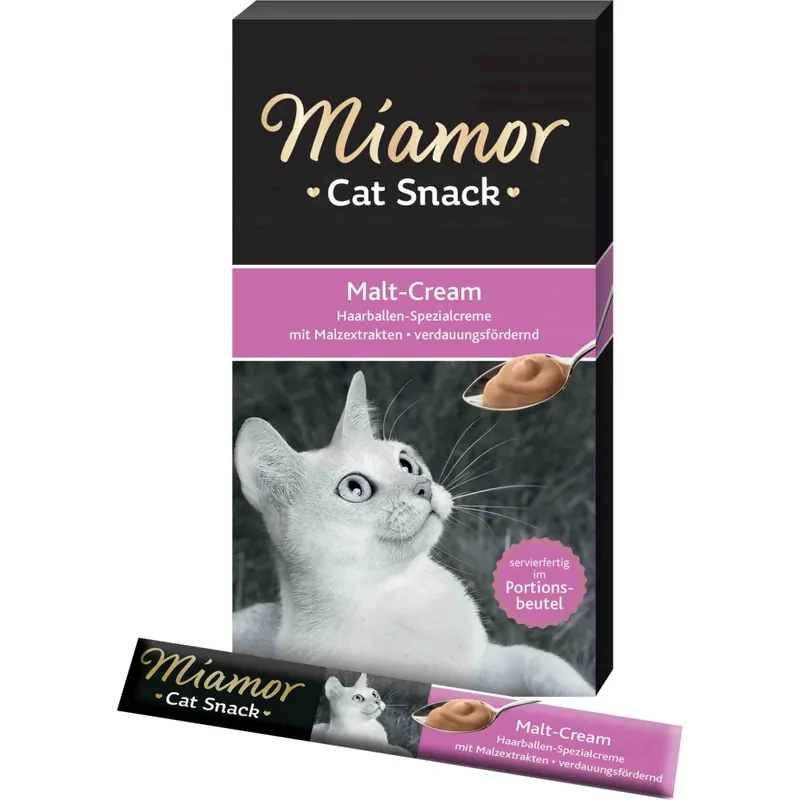 Taniej MIAMOR Cat snack Malt Cream 6x15 g (przysmak dla kota)