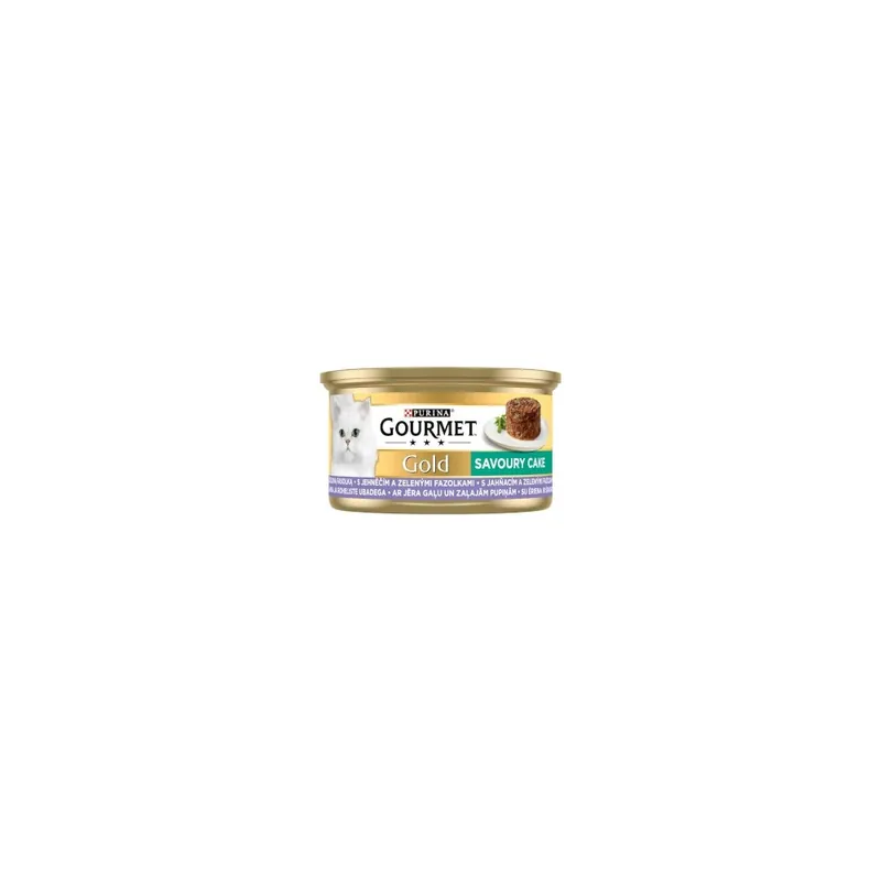 Gourmet® Gold Savoury Cake z jagnięciną i fasolą 85 g Hit cenowy