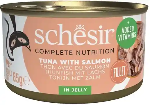 Schesir Adult Tuna&Salmon in Jelly Mokra Karma dla kota op. 85g Hit cenowy