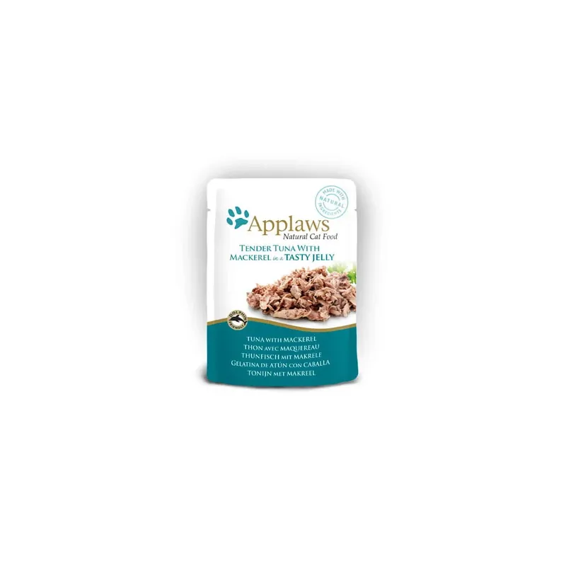 Applaws Cat Pouch Jelly 70g Saszetka w Galaretce Tuńczyk&Makrela Popularny