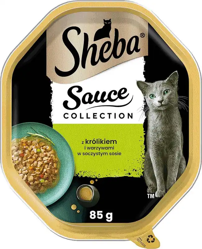 Sheba Sauce Speciale in Sauce Adult Królik z warzywami Mokra Karma dla kota op. 85g Oferta czasowa
