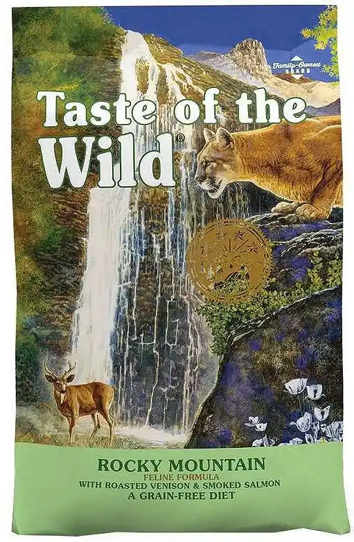 Dostępne od ręki Taste of the Wild Adult Rocky Mountain Sucha Karma dla kota op. 2kg