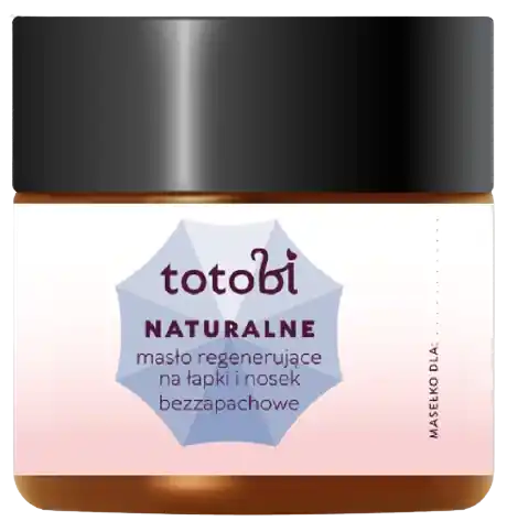 Cena promocyjna Totobi Naturalne Bezzapachowe masło W SŁOICZKU na łapki i nosek dla psa i kota op. 50ml