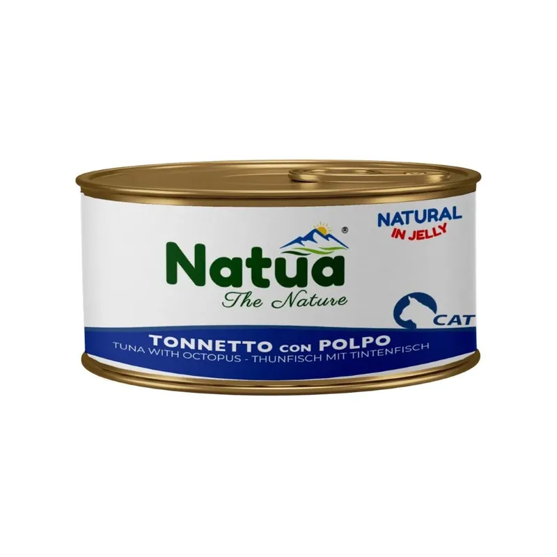 Natua - Natural tuńczyk z ośmiornicą w galaretce 85g Zniżka