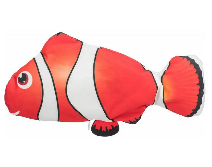 Trixie Zabawka Wriggly Fish Błazenek dla kota rozm. 26cm nr kat. 45824 WYPRZEDAŻ Rabat