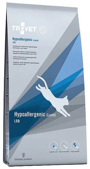 Ostatnia szansa Trovet Hypoallergenic Lamb LRD Sucha Karma dla kota op. 2.5kg