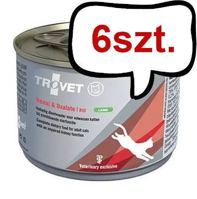 Dodaj do koszyka Trovet Renal&Oxelate RID Mokra Karma dla kota op. 200g Pakiet 6szt.