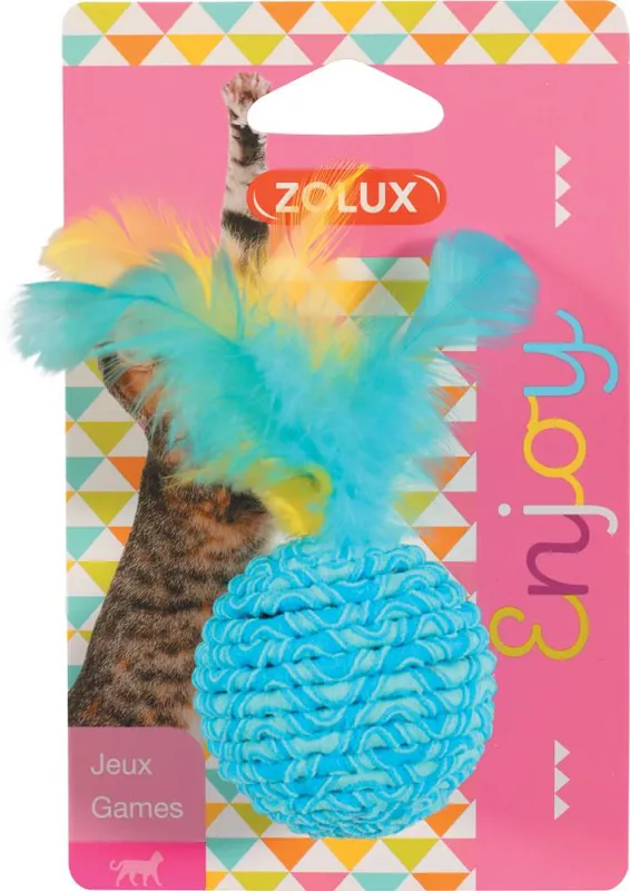Premium Zolux Zabawka Piłka z piórkami dla kota nr kat. 580713