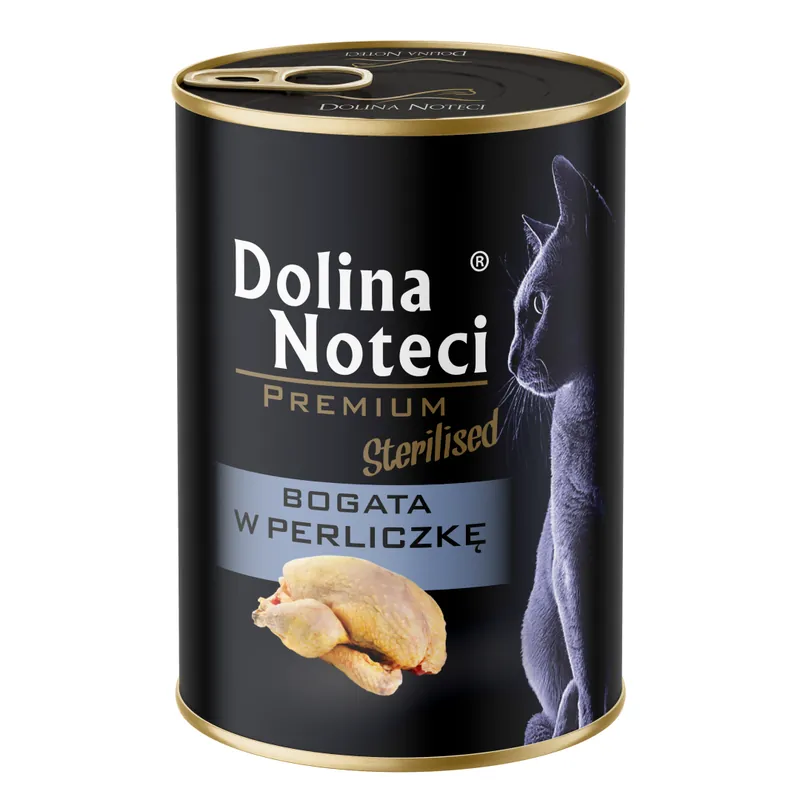 Dolina Noteci Premium Sterilised 400g Mokra Karma Dla Kota Po Sterylizacji Bogata w Perliczkę Kup online