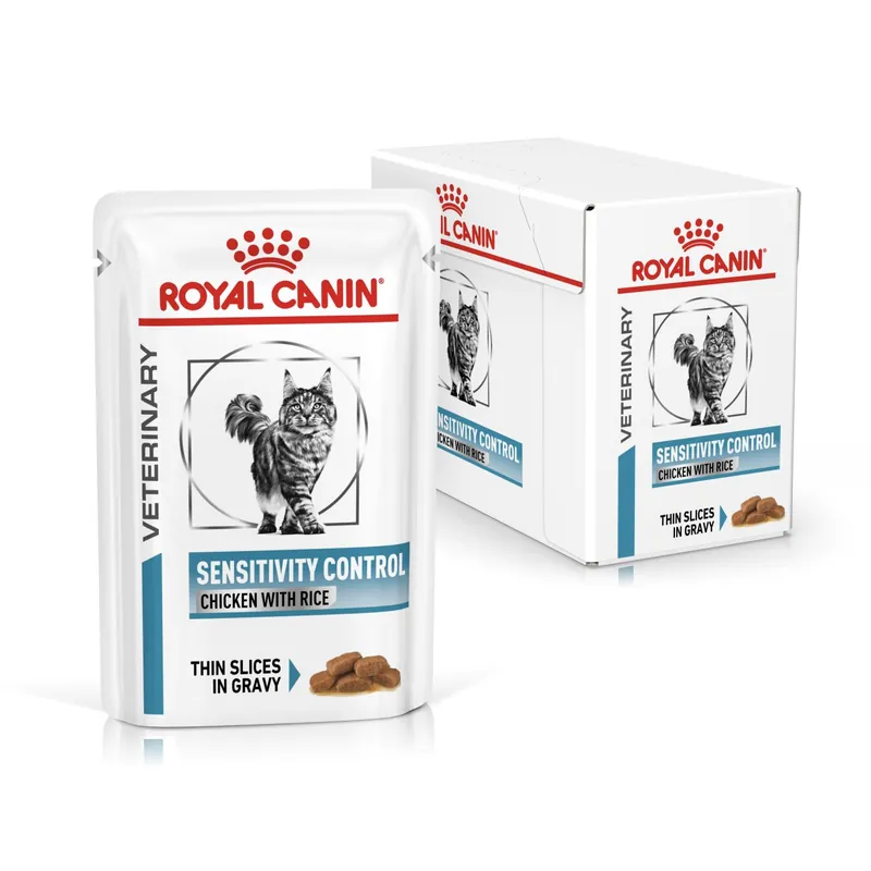 Royal Canin Veterinary Sensitivity Control Chicken 12x85g Mokra Karma Dla Kotów Z Nietolerancją Pokarmową Kurczak Z Ryżem W Sosie Taniej