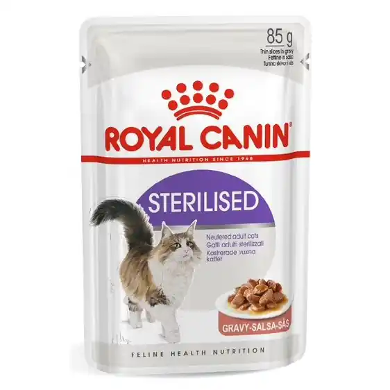 Mokra Karma Dla Kotów Sterylizowanych Royal Canin FHN Sterilised W Sosie 85g Kup teraz