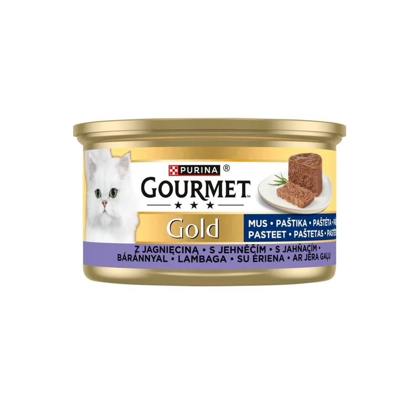 Purina Gourmet Gold Mus z Jagnięciną 85g Mokra Karma Dla Kota Wyjątkowa oferta