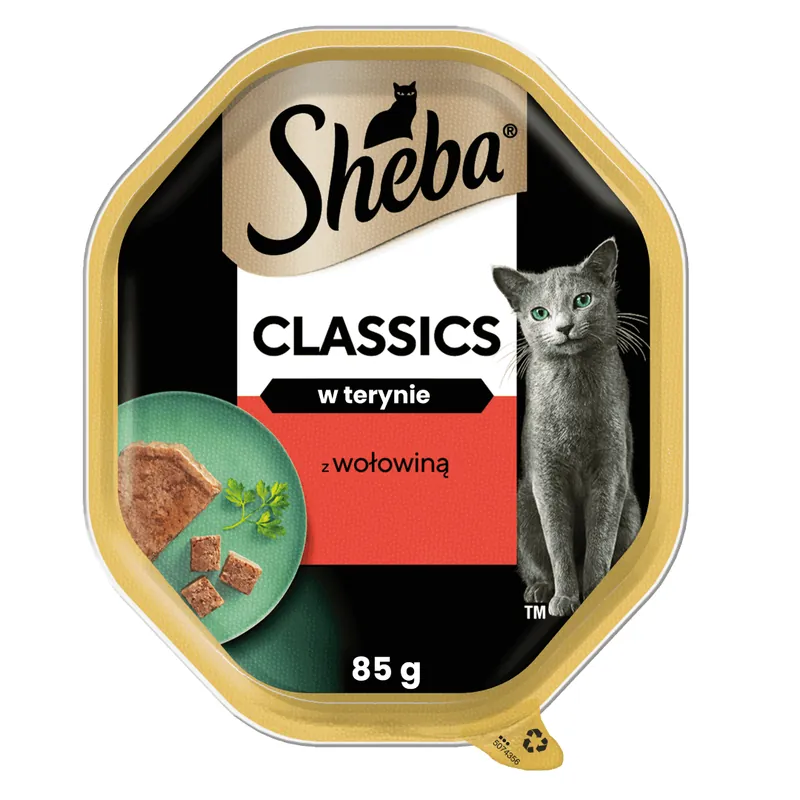 Sheba Classics 85g Z Wołowiną Mokra Karma Dla Kotów W Terynie Najlepsza cena
