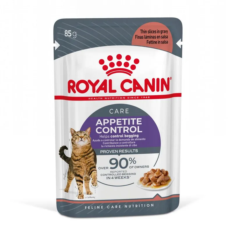 Royal Canin Appetite Control Care Karma Mokra W Sosie Dla Kotów Domagających Się Jedzenia 85g Tylko dziś