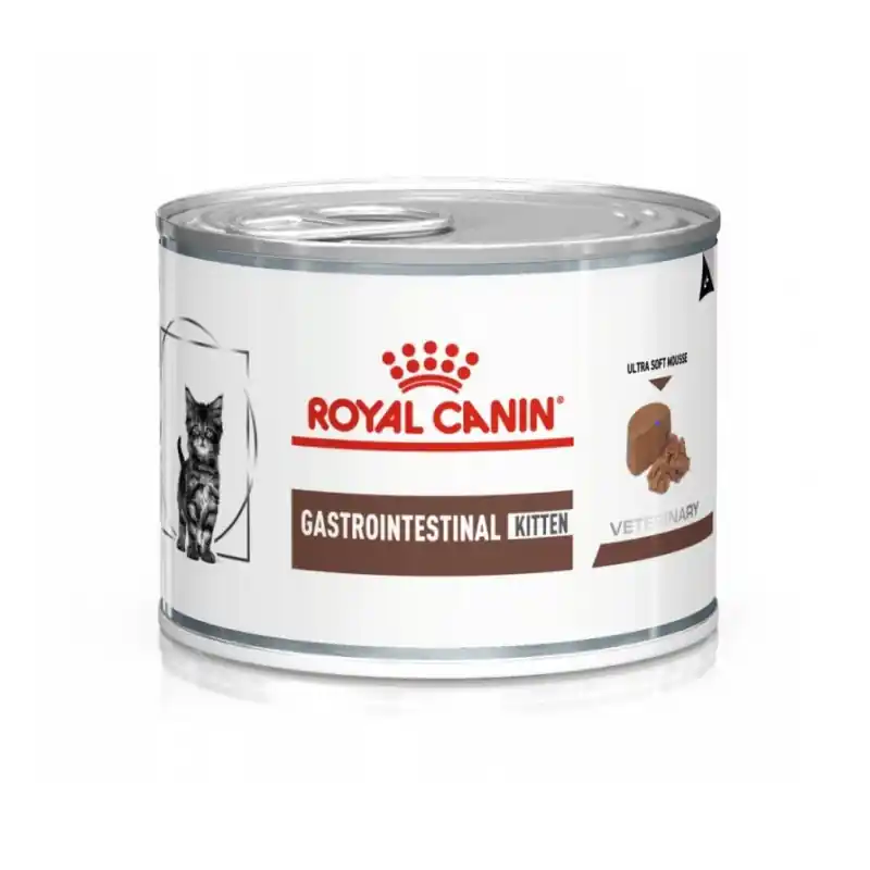 Royal Canin Veterinary Gastrointestinal 195g Mokra Karma Dla Kociąt Z Wrażliwym Układem Pokarmowym Mus Oferta czasowa