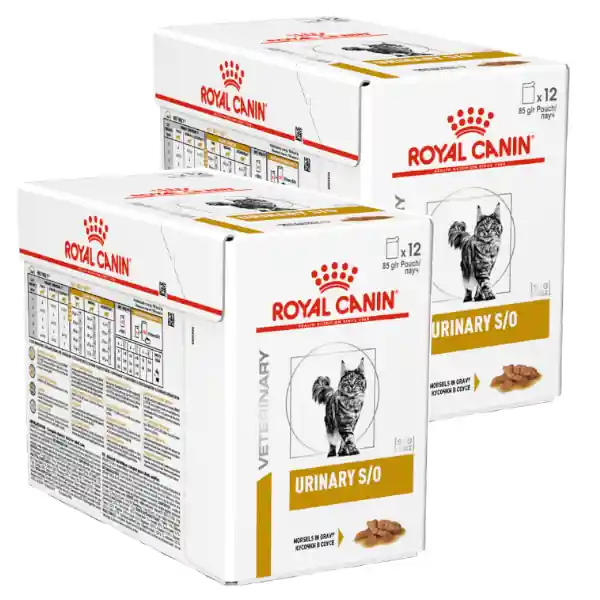 Promocja Royal Canin Veterinary Urinary S/O 24x85g Mokra Karma W Sosie Dla Kotów Kamienie Struwitowe