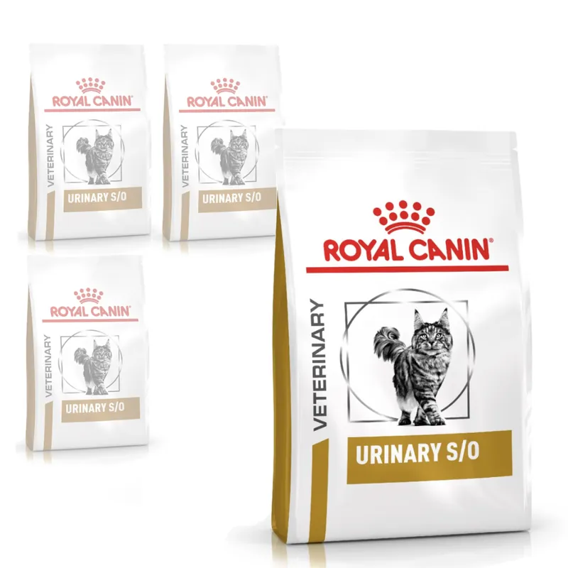 Royal Canin Veterinary Urinary S/O 4x400g Sucha Karma Dla Kotów Na Kamienie Struwitowe Kup teraz