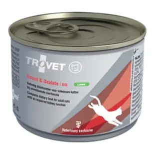 Trovet Renal & Oxalate RID 200g Dietetyczna Mokra Karma z Jagnięciną Dla Kotów z Niewydolnością Nerek Kamicą Szczawianową i Cystynową Promocja