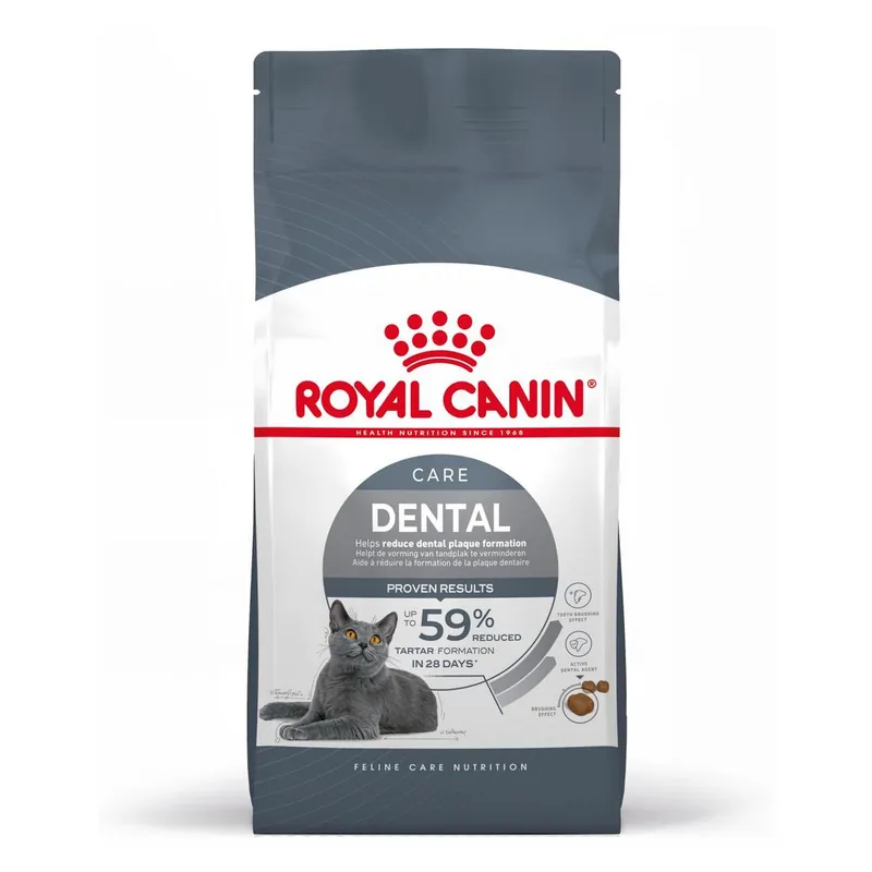 Royal Canin Dental 3,5kg Karma Sucha Dla Kotów Dorosłych Redukująca Odkładanie Kamienia Nazębnego Szybka dostawa