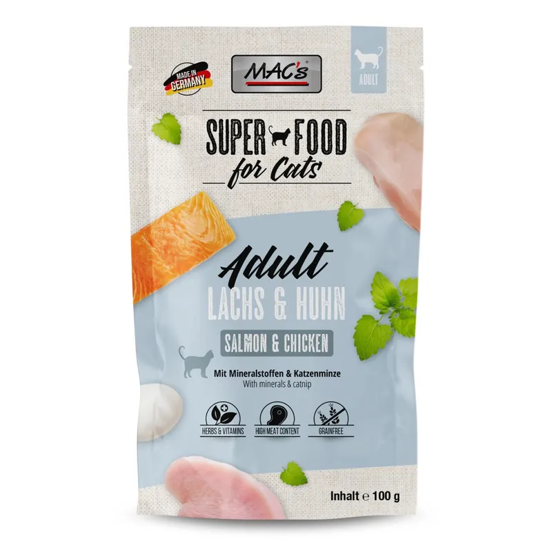 MAC‘s Mokra Karma Dla Kota Łosoś i Kurczak 100g Kup teraz