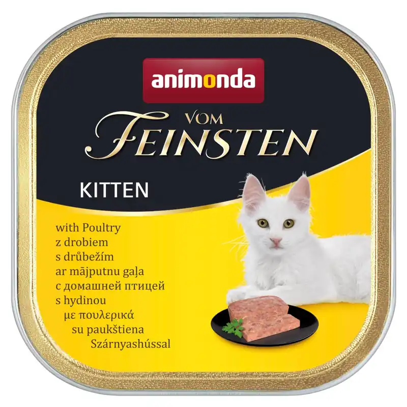 Animonda Vom Feinsten Kitten 100g Mokra Karma dla Kociąt z Drobiem Obniżka ceny