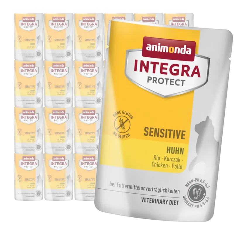 Animonda Integra Protect Sensitive 24x85g Mokra Karma Dla Kota Z Nadwrażliwością Pokarmową Kurczak Zniżka
