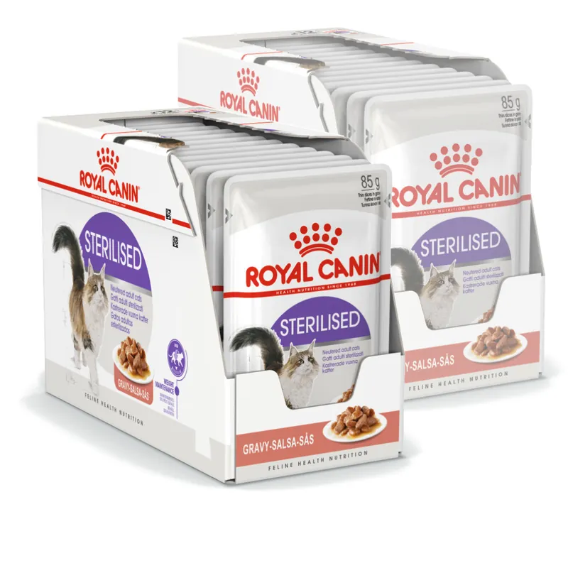 Mokra Karma Dla Kotów Sterylizowanych Royal Canin FHN Sterilised W Sosie 24x85g Taniej