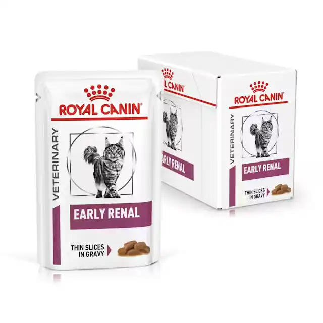 Cena promocyjna Royal Canin Veterinary Early Renal 12x85g Mokra Karma W Sosie Dla Dorosłych Kotów Z Niewydolnością Nerek