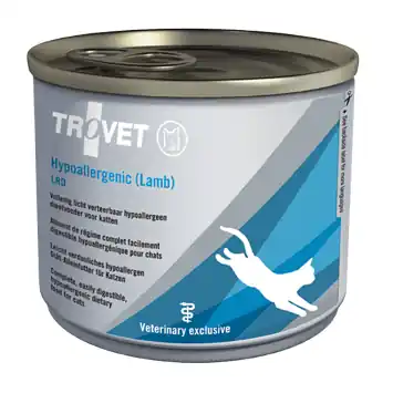 Trovet Hypoallergenic LRD 200g Lekkostrawna Mokra Karma Dietetyczna z Jagnięciną Dla Kotów z Nadwrażliwością Pokarmową Nowość
