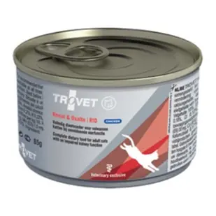 Hit cenowy Trovet Renal & Oxalate RID 100g Dietetyczna Mokra Karma z Kurczakiem Dla Kotów z Niewydolnością Nerek Kamicą Szczawianową i Cystynową