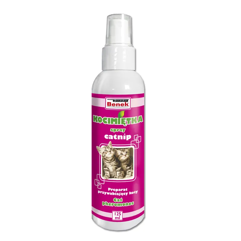 Super Benek Kocimiętka Catnip 125ml Preparat Zachęcający dla Kotów Cena promocyjna