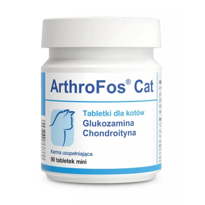 DOLFOS ArthroFos Cat Glukozamina i Chondroityna Na Stawy Dla Kotów 90 Tabletek mini Ostatnia szansa