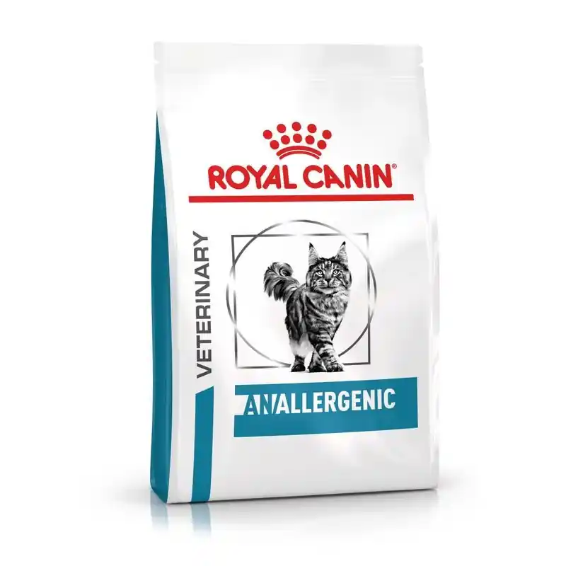 Royal Canin Veterinary Anallergenic 2kg Sucha Karma Dla Kotów Zmniejszająca Ryzyko Nietolerancji Pokarmowej Cena promocyjna
