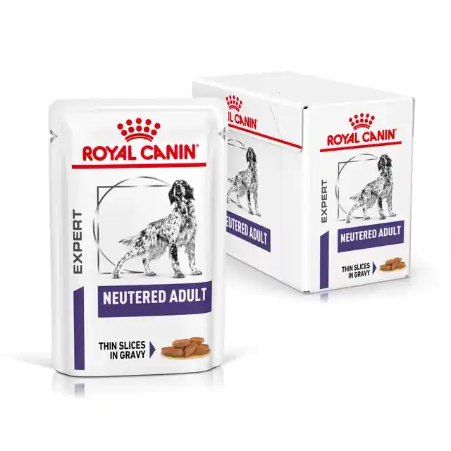 Wysoka jakość Royal Canin Veterinary VHN Dog Neutered Adult 12x100g Mokra Karma W Sosie Dla Psów Sterylizowanych