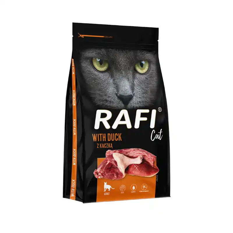 Karma sucha dla kota Rafi Cat z kaczką 1,5 kg Najlepsza cena