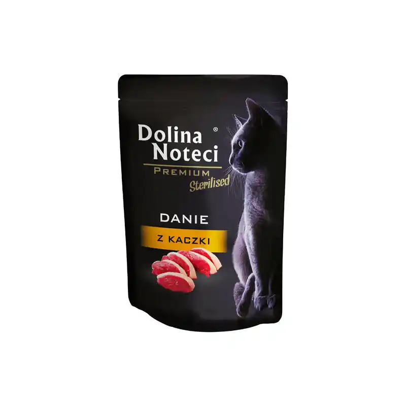 Mokra karma dla kota Dolina Noteci Premium Sterilised danie z kaczki 85 g Najlepsza cena