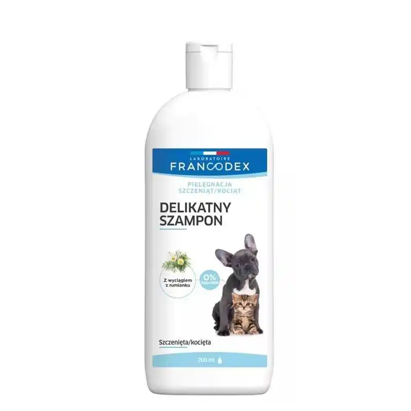 Obniżka ceny Francodex Szampon dla kociąt i szczeniaków delikatny 200 ml
