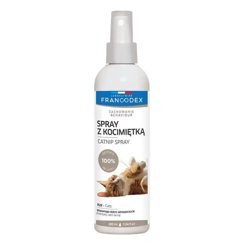Nowość Francodex Spray z kocimiętką dla kociąt i kotów 200 ml